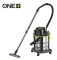 Пилосос акумуляторний будівельний RYOBI R18WDV-0 ONE+ (+ Всмоктуючий шланг, ручка, телескопічна штанга, насадка для підлоги, щіл (5133004724)