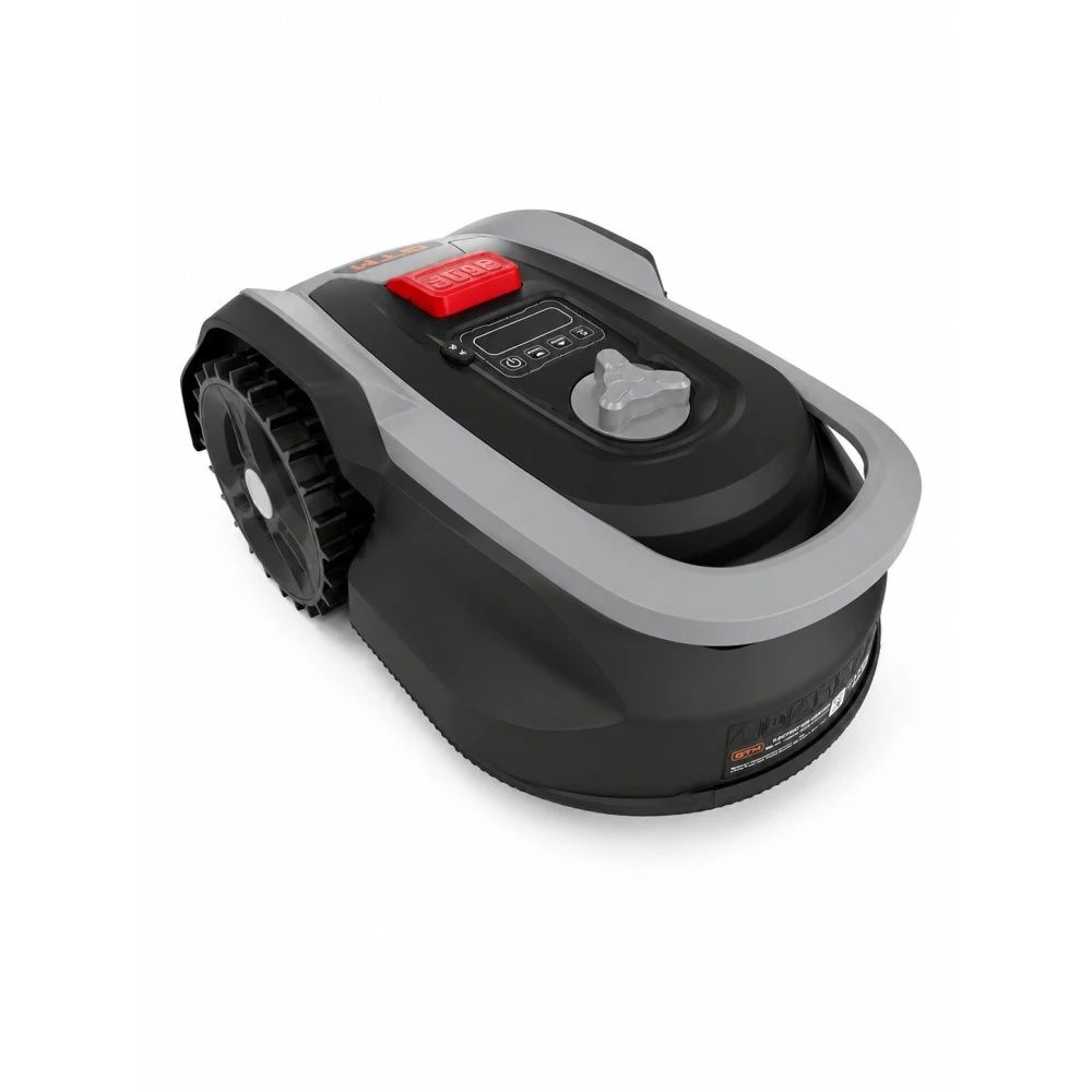 Газонокосарка-робот GTM RLM500/16W 500 кв.м із зарядною станцією та комплектом для встановлення (RLM500/16W) (84172)