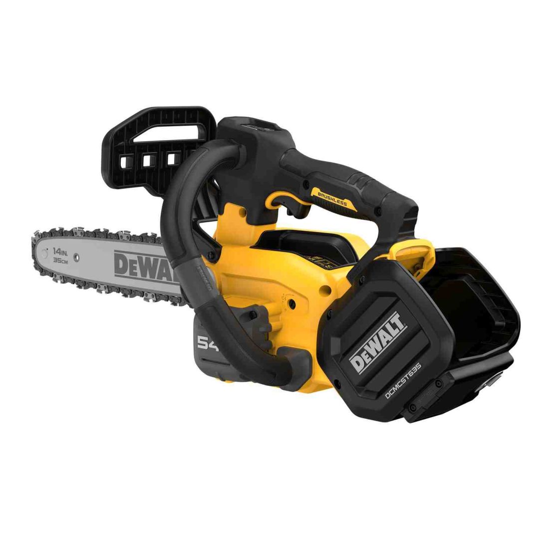 Пилка ланцюгова акумуляторна безщіткова з верхньою рукояткою DeWALT DCMCST635N