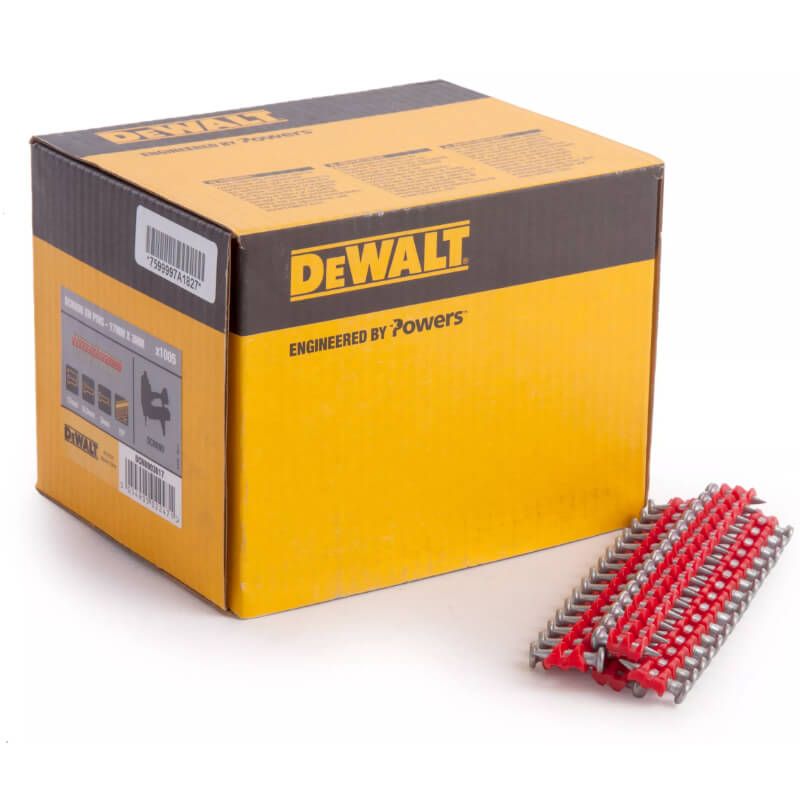 Цвяхи оцинковані для екстра твердого бетону та металу DeWALT DCN8903022
