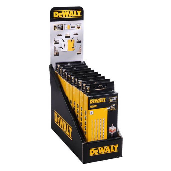 Набір свердел універсальних DeWALT DT70830