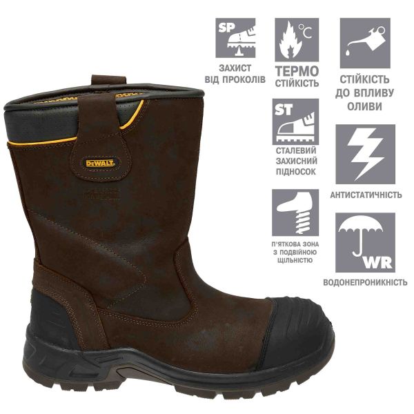 Взуття робоче MILLINGTON DeWALT DWF50202-104-10
