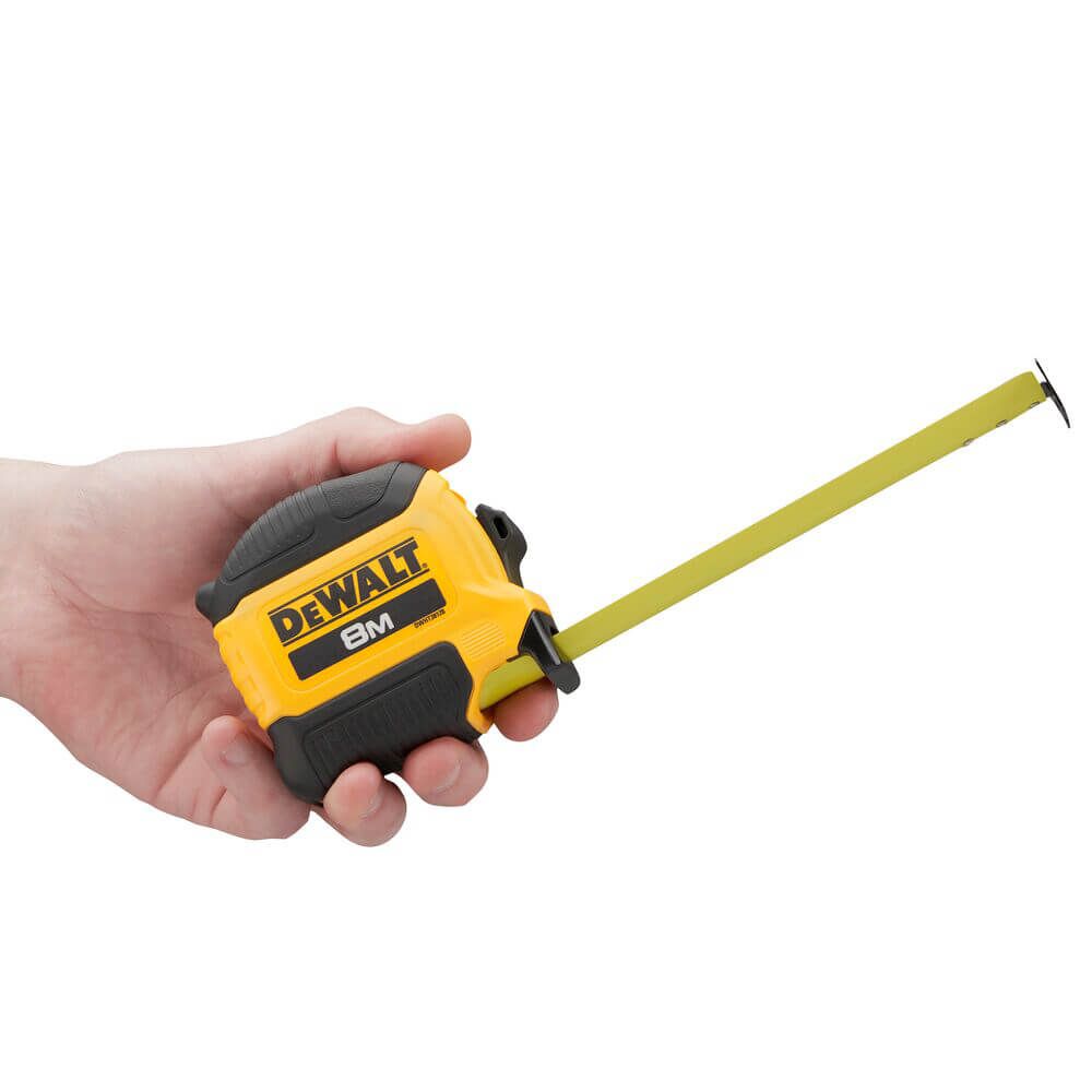Рулетка вимірювальна COMPACT, 8 м х 28 мм DeWALT DWHT38128-0