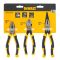 Набір з трьох шарнірно-губцевих інструментів LASER HARDENED DeWALT DWHT82813-0
