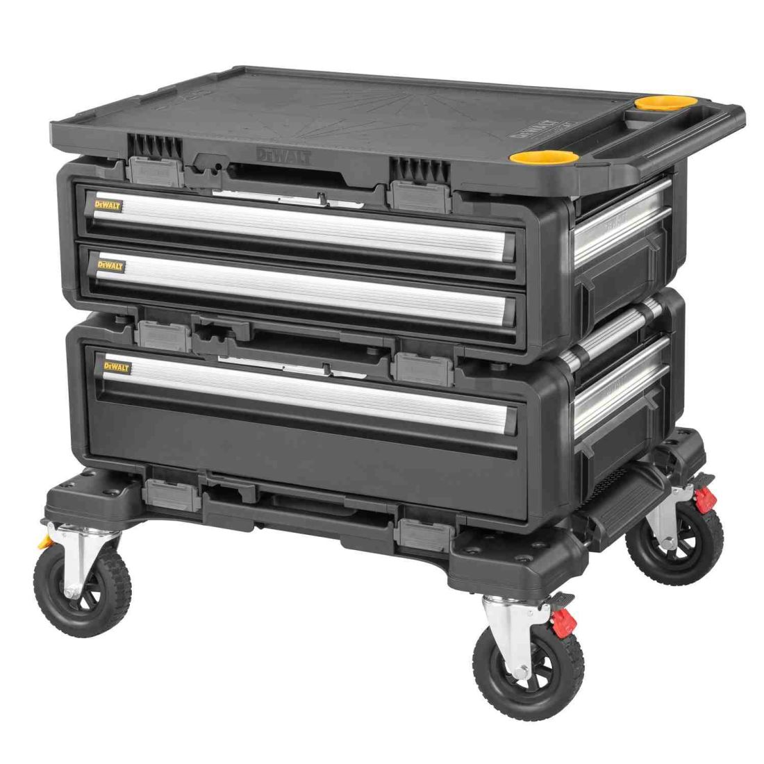 Робоча станція 4 в 1 (комплект ящиків на візку) TOUGHSYSTEM 2.0 DXL DeWALT DWST60520-1