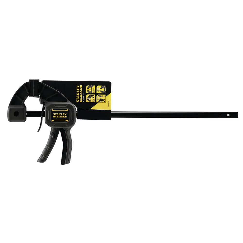 Струбцина FatMax М триггерная з максимальним зусиллям стиснення 45 кг STANLEY FMHT0-83233