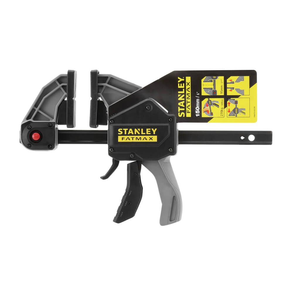 Струбцина FatMax XL триггерная з максимальним зусиллям стиснення 270 кг STANLEY FMHT0-83238