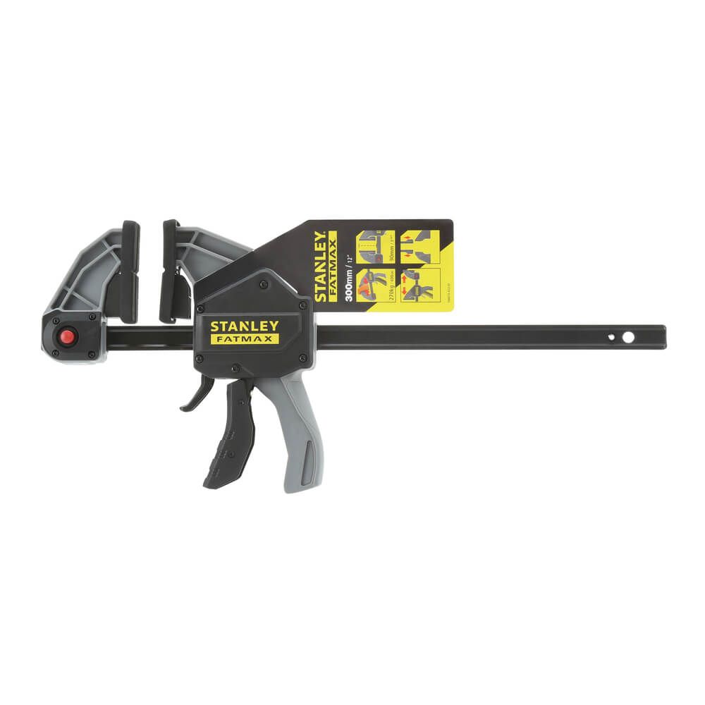 Струбцина FatMax XL триггерная з максимальним зусиллям стиснення 270 кг STANLEY FMHT0-83239