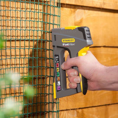 Степлер LIGHT DUTY / HEAVYDUTY / CABLE / BRADS TR75 FATMAX® 6 У 1 для всіх типів скоб STANLEY FMHT6-70868