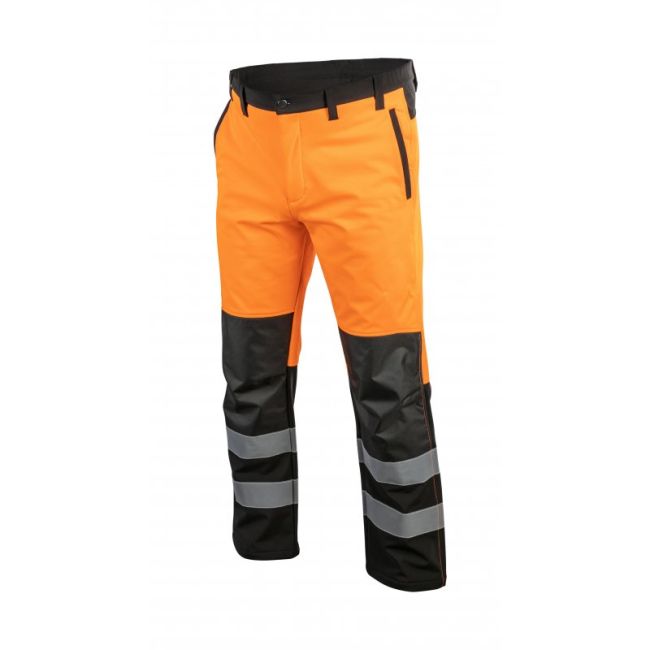 HOEGERT TRAUN Штани сигнальні SOFTSHELL помаранчеві 2XL (56) (HT5K338-2XL)