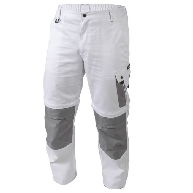 HOEGERT SALM Штани робочі білі XL (54) (HT5K363-XL)