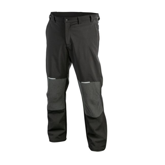HOEGERT ELDE Штани робочі утеплені SOFTSHELL чорні XL (54) (HT5K366-XL)
