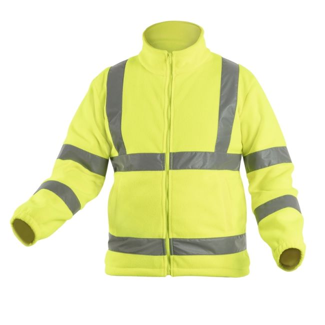 HOEGERT ALAND Кофта флісова сигнальна жовта 2XL (56) (HT5K376-2XL)