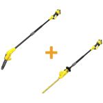 Висоторіз акумуляторний зі штангою STANLEY FATMAX SFMCPS620M1+SFMCPH845M1