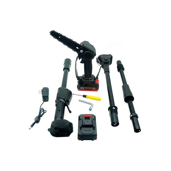 Аккумуляторная цепная пила WOSAI + штанга 1,5м 2 акк 3ам (GZ01-60)
