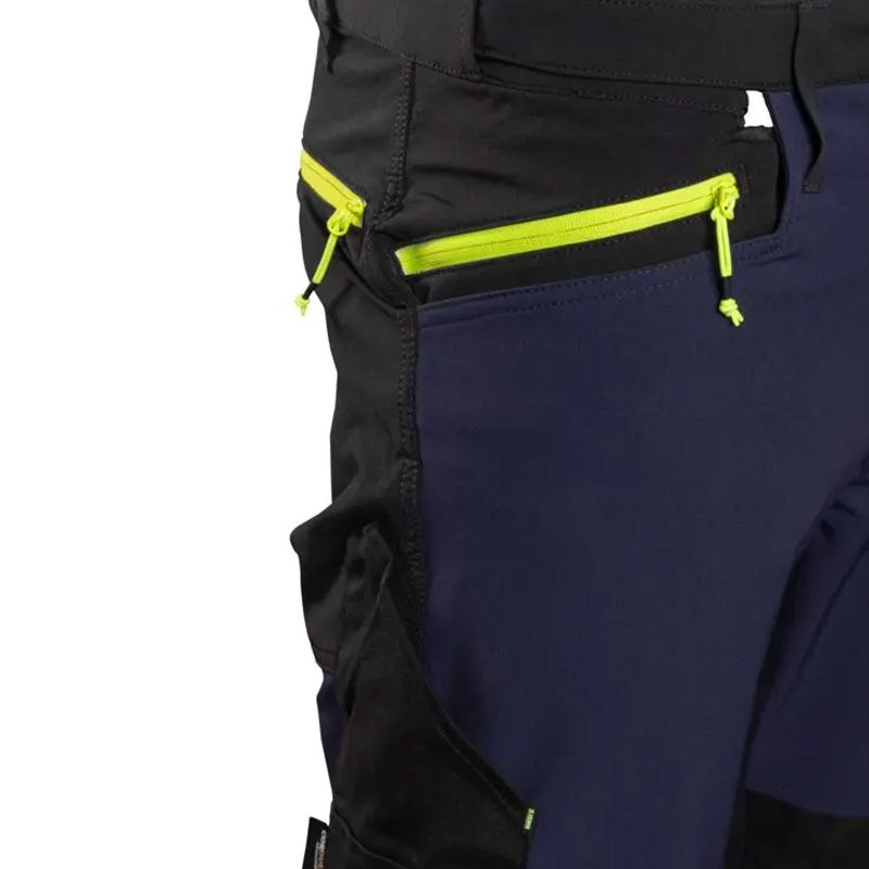 PLUM Штани робочі 4-way stretch темно-сині 3XL (58) HOEGERT 3XL (HT5K813-3XL)