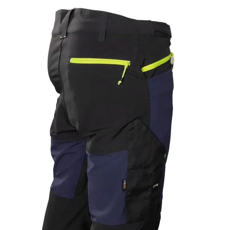 PLUM Штани робочі 4-way stretch темно-сині 3XL (58) HOEGERT 3XL (HT5K813-3XL)